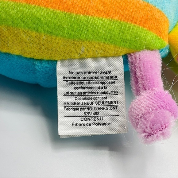 KIDS Preferred 5” Butterfly Bug Insect Rattle Stuffed Plush Cloth Baby Toy Heart - Picture 9 of 12